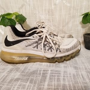 NIKE Air Max White Black Running Shoe  Womens 7.5